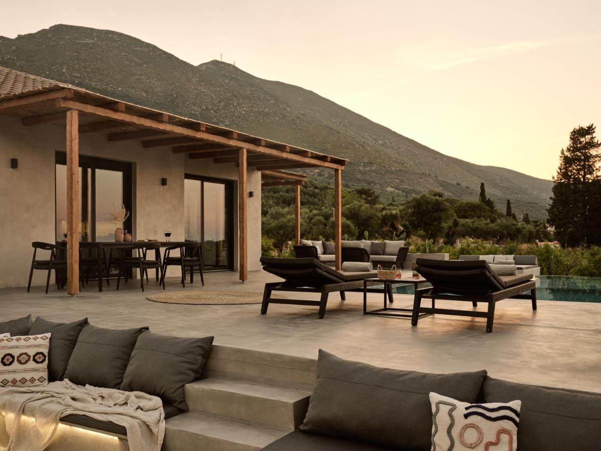 Yliessa - Luxury Pool Villa Surrounded By Nature Drakas Exterior photo